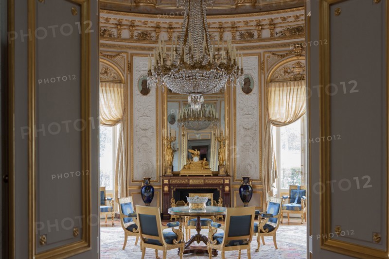 France, Ile de France, Paris 7e arrondissement, Hotel de Salm, rue de Lille, Grande Chancellerie de la Legion d'Honneur, Palais de la Legion d'Honneur, Musee, architecte Pierre Rousseau, salon de la Rotonde