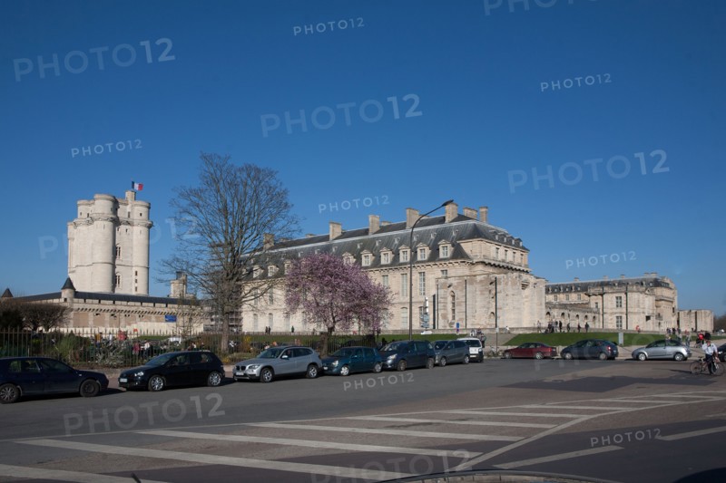 France, Ile de France, Val de Marne, Vincennes, chateau de Vincennes, monument historique, donjon,