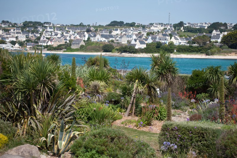 France, région Bretagne, Brittany, Finistère, Cap Sizun, Audierne, vue sur Plouhinec.