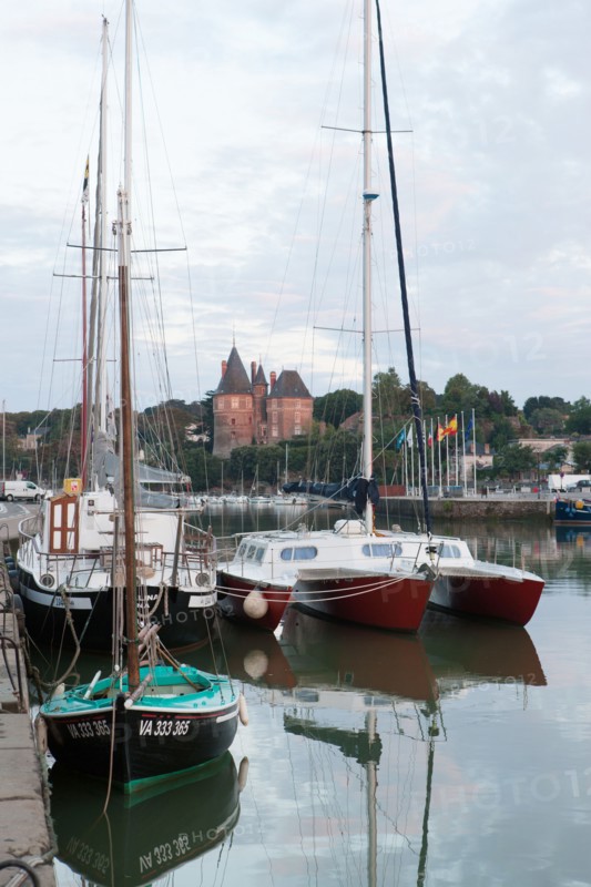 France, région Pays de la Loire, Loire Atlantique, Pornic,