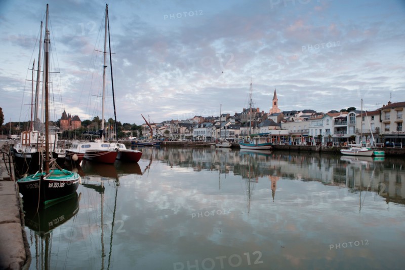 France, région Pays de la Loire, Loire Atlantique, Pornic,