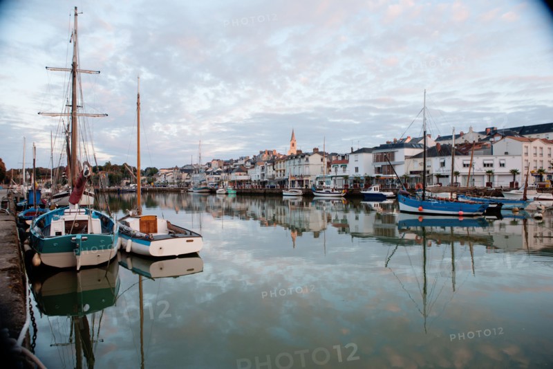 France, région Pays de la Loire, Loire Atlantique, Pornic,