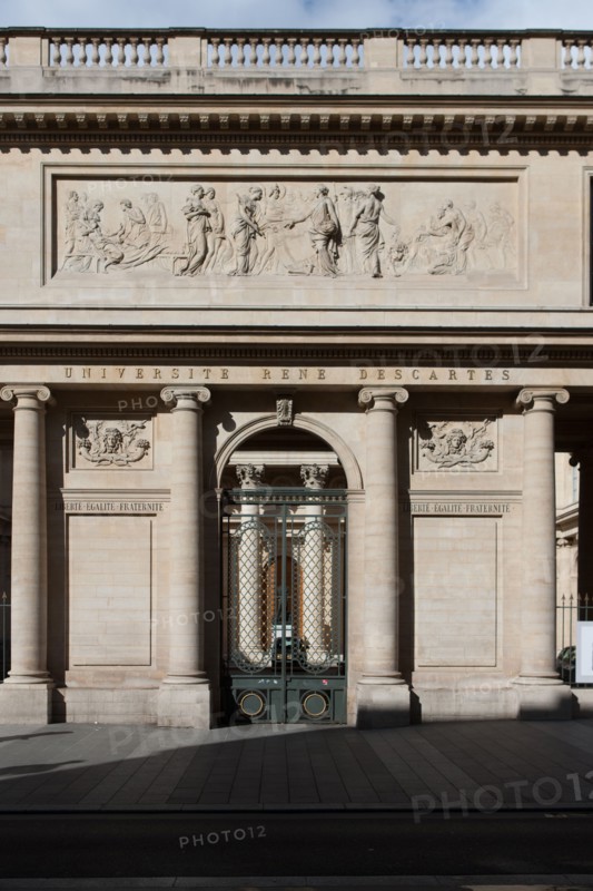 France, Région Ile de France, Paris 6e arrondissement, Rue de l'Ecole de Médecine, Faculté de Pharmacie,