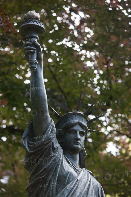 France, Région Ile de France, Paris 6e arrondissement, Jardin du Luxembourg, Statue de la Liberté de Bartholdi
