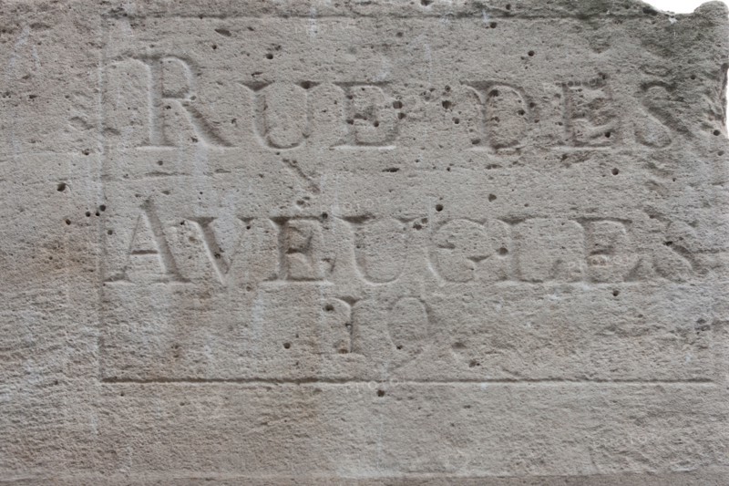 Ancien nom de rue à Paris
