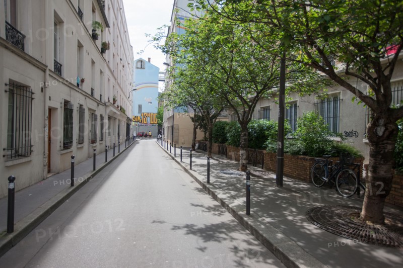 France, Région Ile de France, Paris 11e arrondissement, passage de Ménilmontant,
