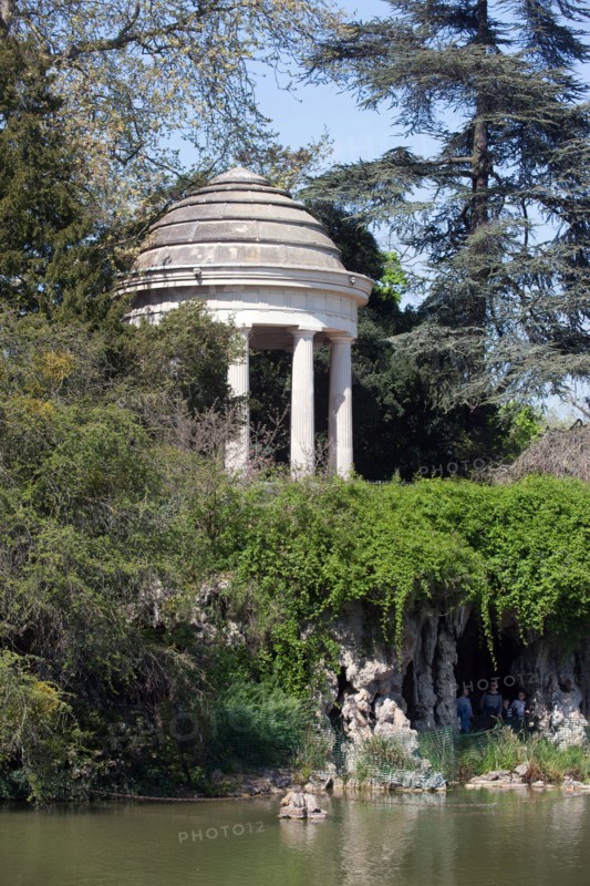 France, Région Ile de France, Paris 12e arrondissement, Bois de Vincennes, Lac Daumesnil, temple, fabrique,