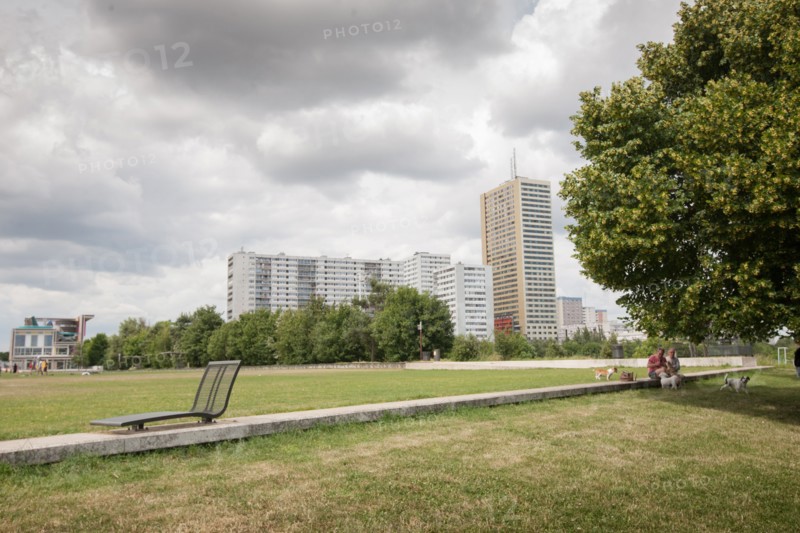 France, Région Ile de France, Seine Saint Denis, Bagnolet, Parc Départemental Jean Moulin, la Grande Traverse,