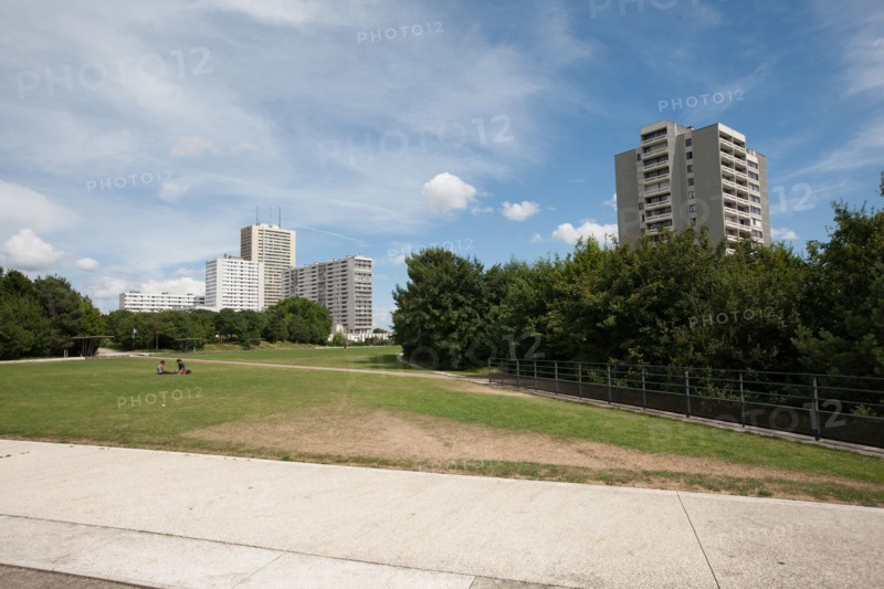 France, Région Ile de France, Seine Saint Denis, Bagnolet, Parc Départemental Jean Moulin, la Grande Traverse