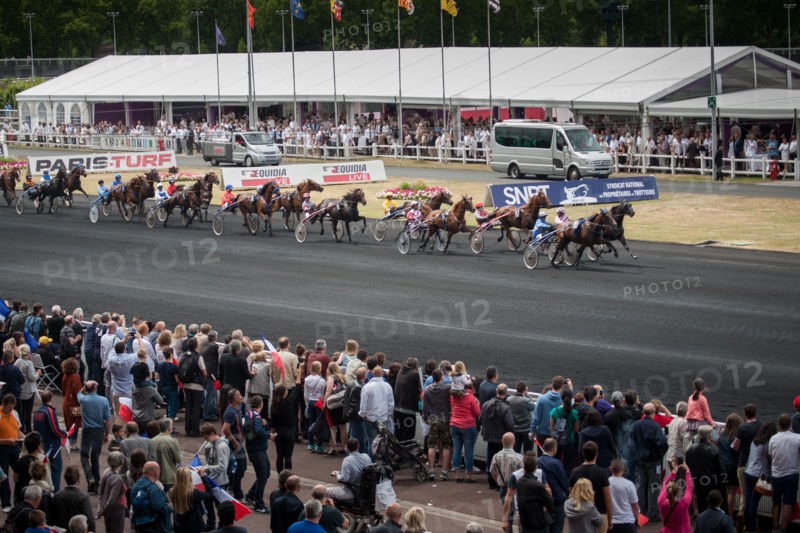 France, Région Ile de France, Val de Marne, hippodrome de Vincennes, Prix du Président de la République, Camille Levesque, trot monté,
