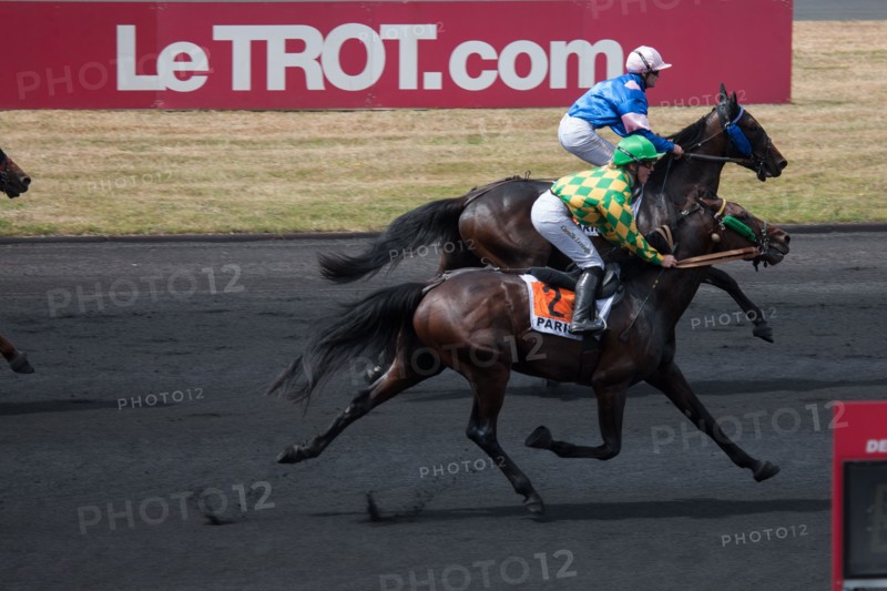 France, Région Ile de France, Val de Marne, hippodrome de Vincennes, Prix du Président de la République, Camille Levesque, trot monté,