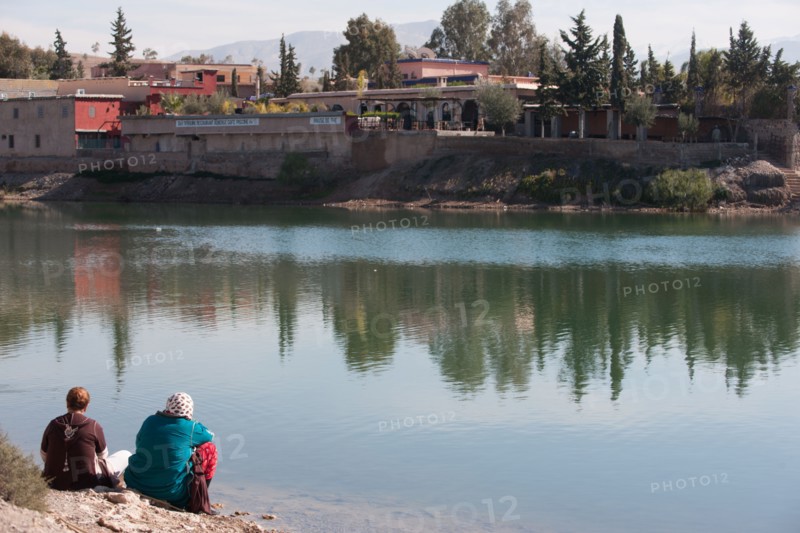 Marrakech,  pied du Haut Atlas