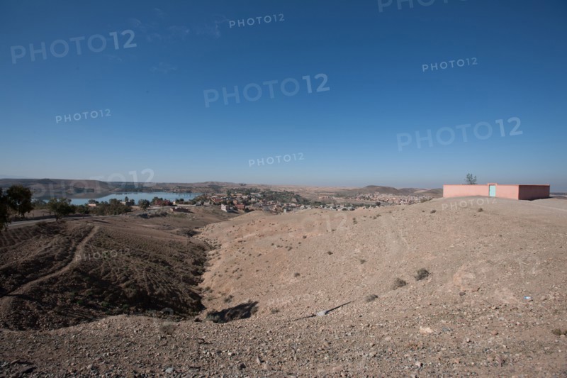 Marrakech,  pied du Haut Atlas
