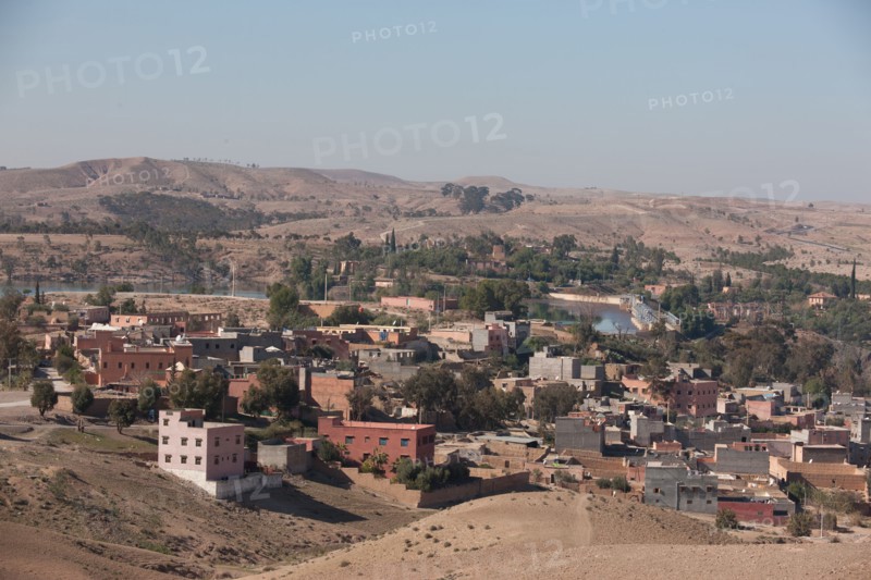 Marrakech,  pied du Haut Atlas