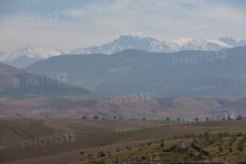 Marrakech,  pied du Haut Atlas