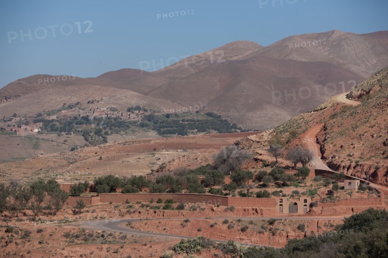 Marrakech,  pied du Haut Atlas