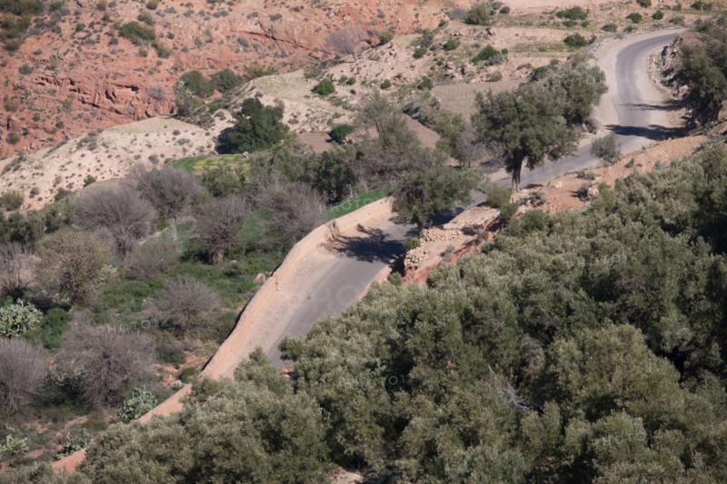 Marrakech,  pied du Haut Atlas