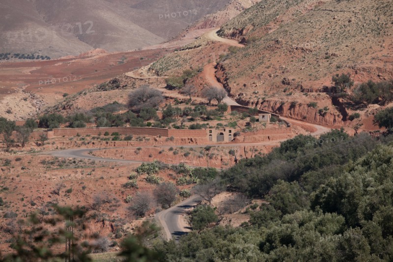 Marrakech,  pied du Haut Atlas