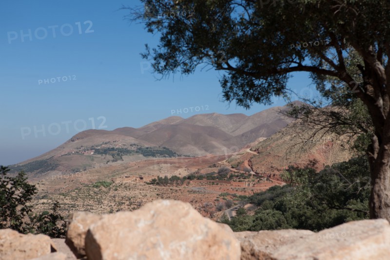 Marrakech,  pied du Haut Atlas