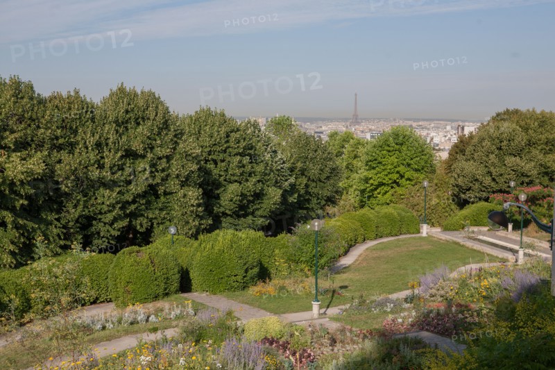 Parc De Belleville, garden