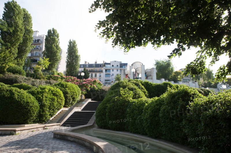 Parc De Belleville, garden