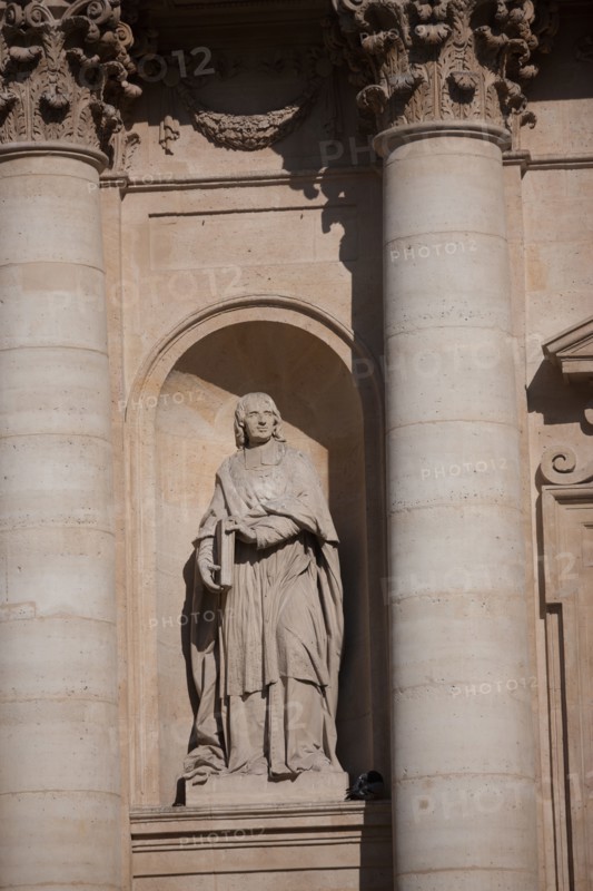 Place De La Sorbonne, Facade De La Chapelle De La Sorbonne