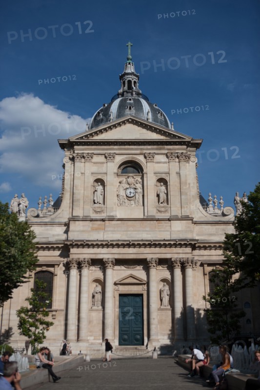 Place De La Sorbonne, Facade De La Chapelle De La Sorbonne