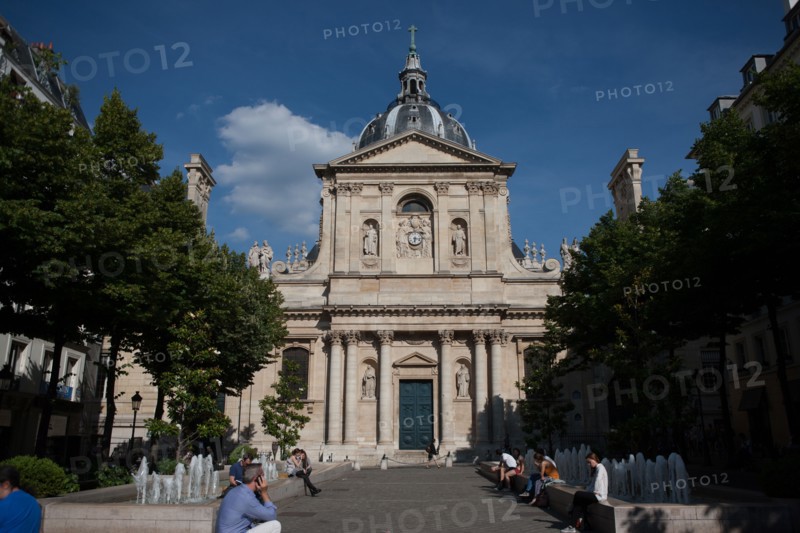 Place De La Sorbonne, Facade De La Chapelle De La Sorbonne