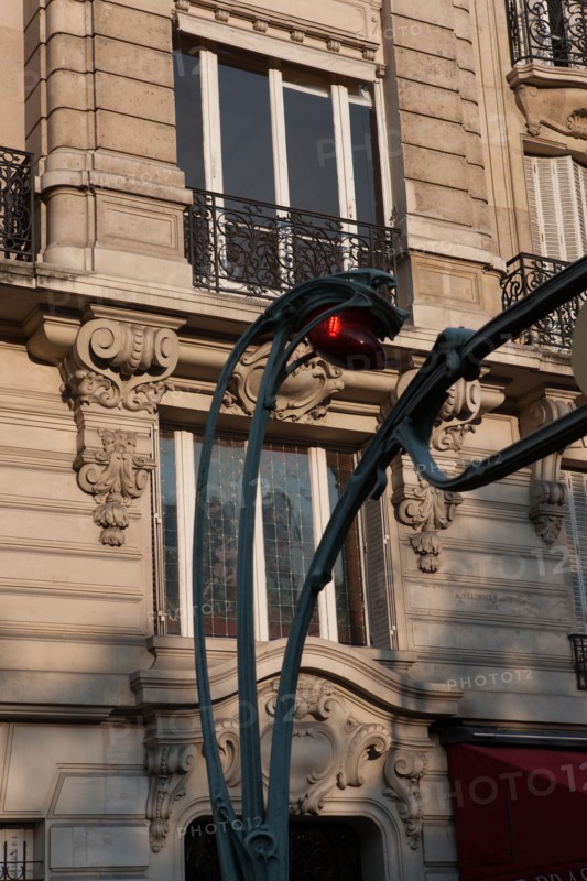 Raspail metro station in Paris