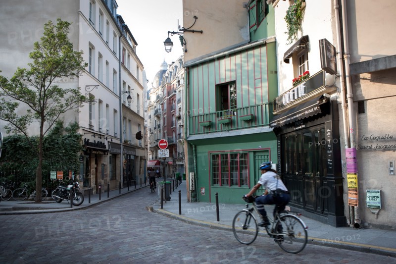 Rue Galande, corner of the rue Saint-Julien-le-Pauvre