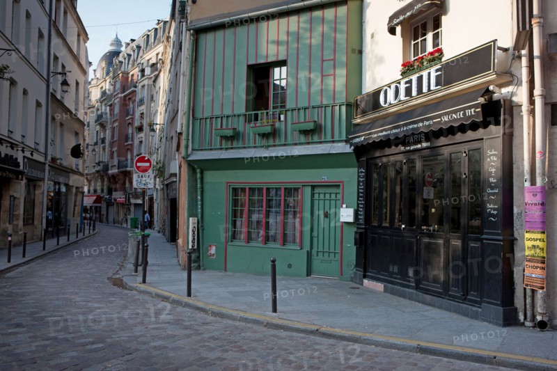 Rue Galande, corner of the rue Saint-Julien-le-Pauvre