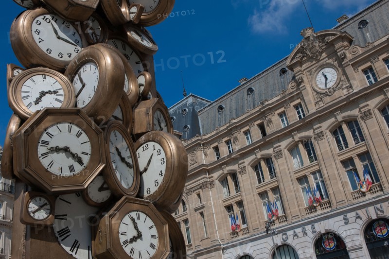 Gare Saint Lazare, Cour Du Havre