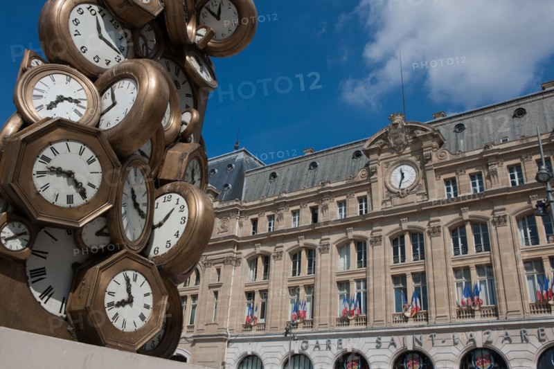 Gare Saint Lazare, Cour Du Havre