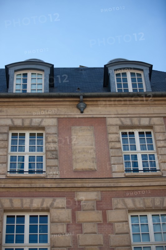 Rangée côté Sud, Facades