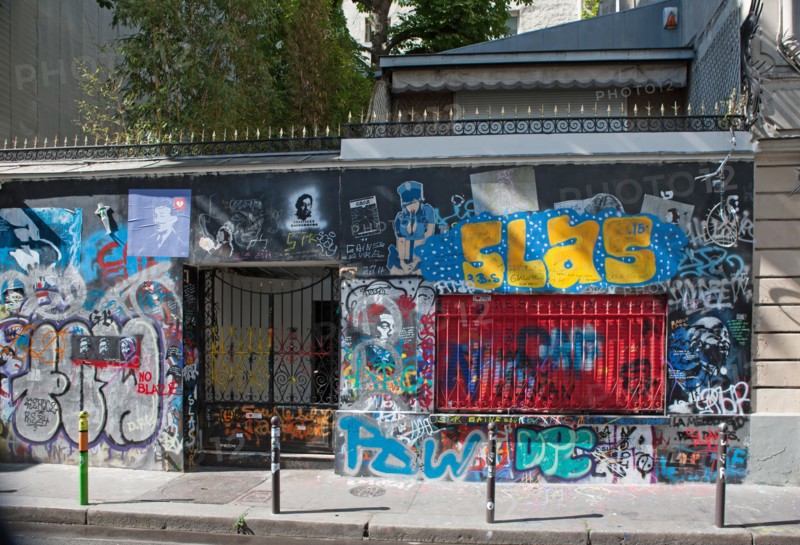 Rue De Verneuil, Former House Of Serge Gainsbourg