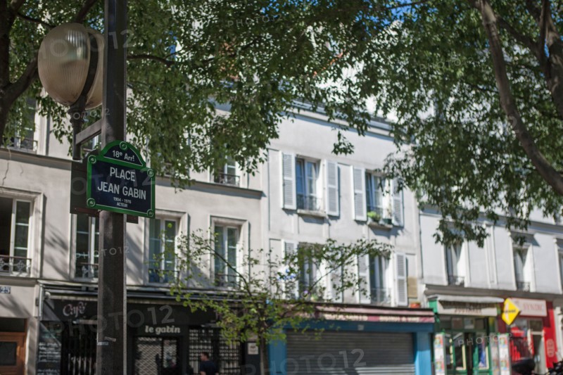 Montmartre, Place Jean Gabin