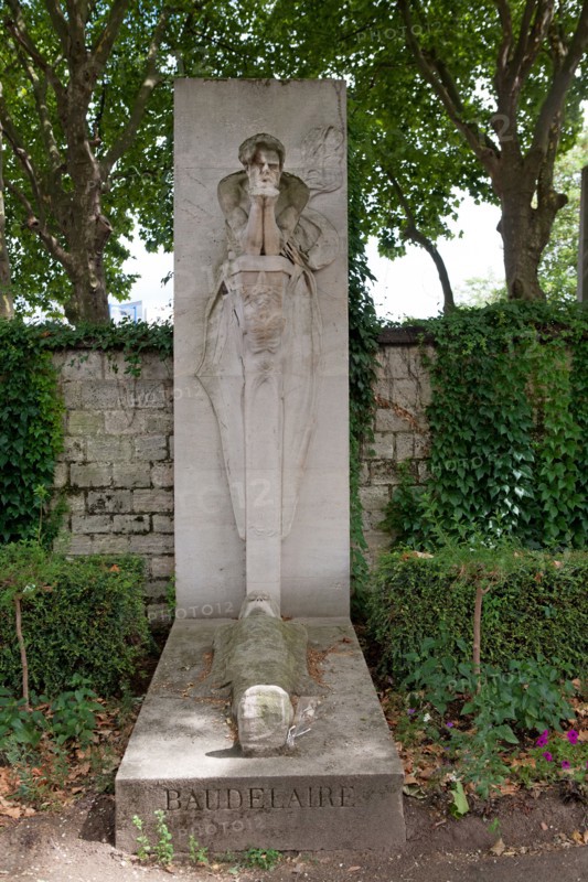 Cimetière du Montparnasse, Cenotaphe De Charles Baudelaire