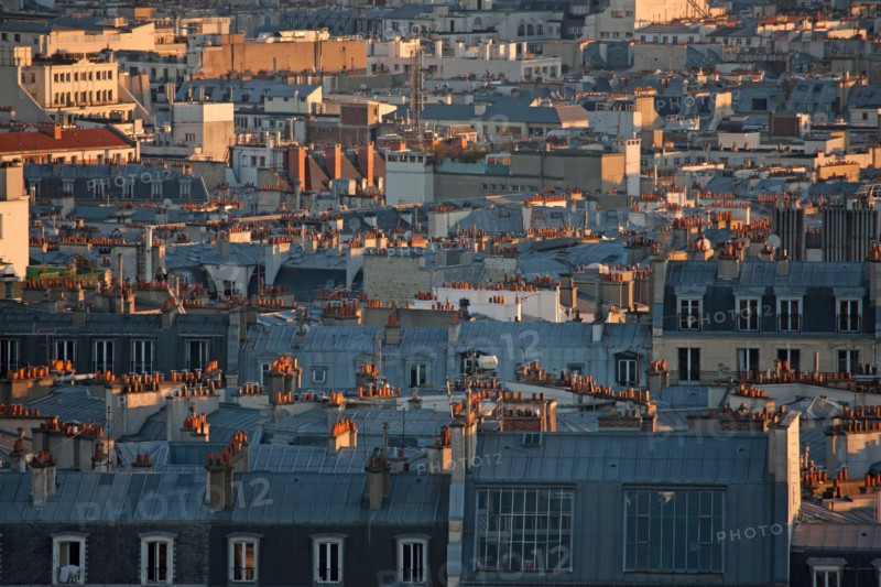 Montmartre, Rooftop views from the vicinity of Sacré Cœur
