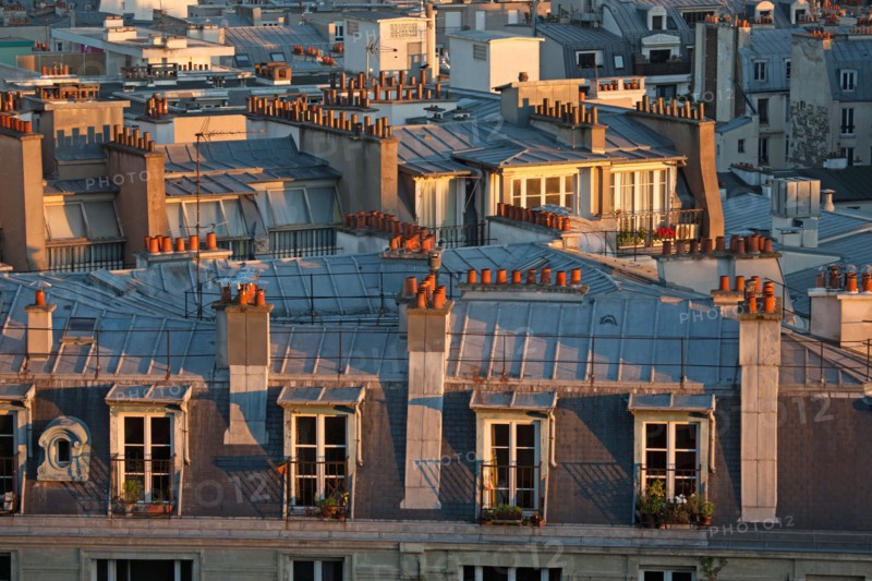 View over Paris roofs
