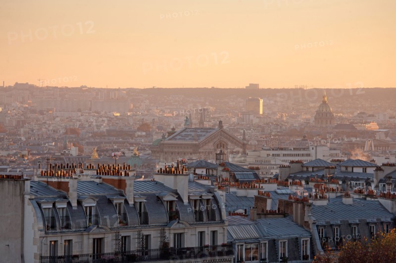 View over Paris roofs