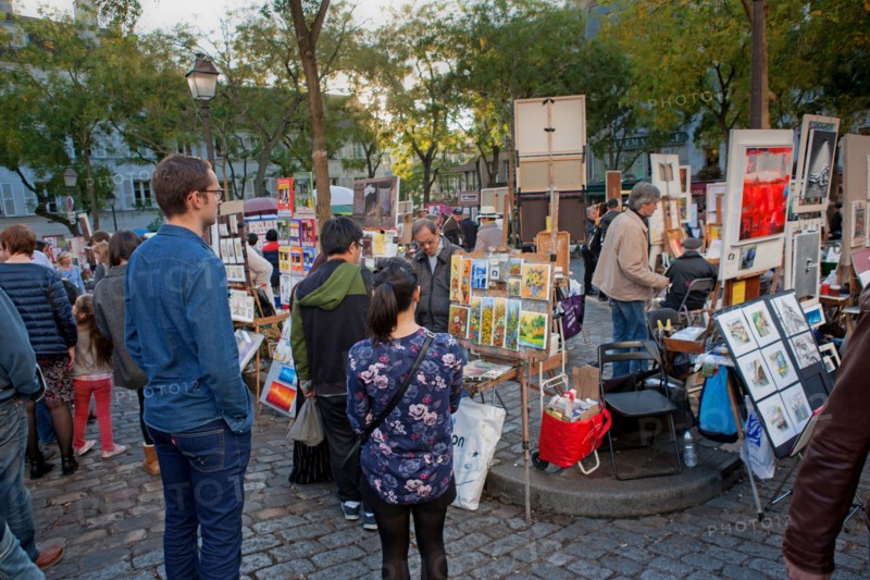 Montmartre, Place Du Tertre