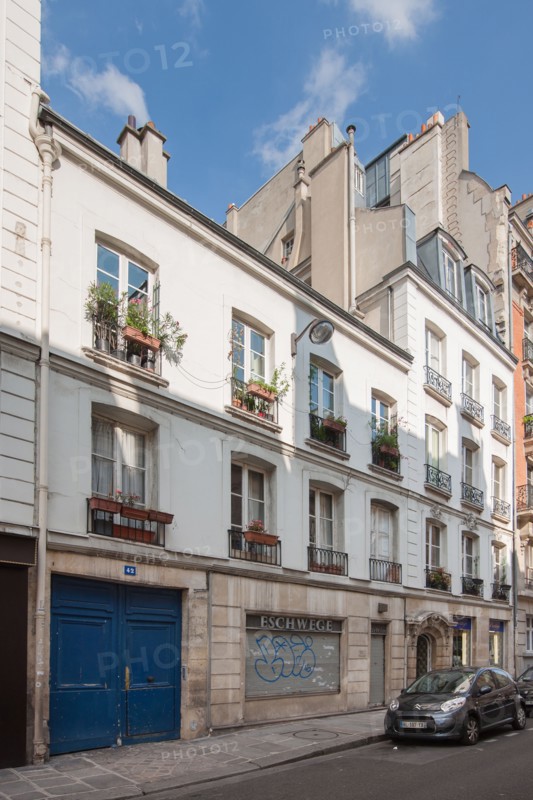 42 rue Meslay, Hector Bianciotti y vécut