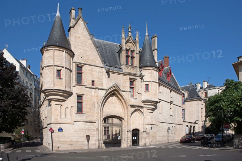 The Marais historic district in Paris