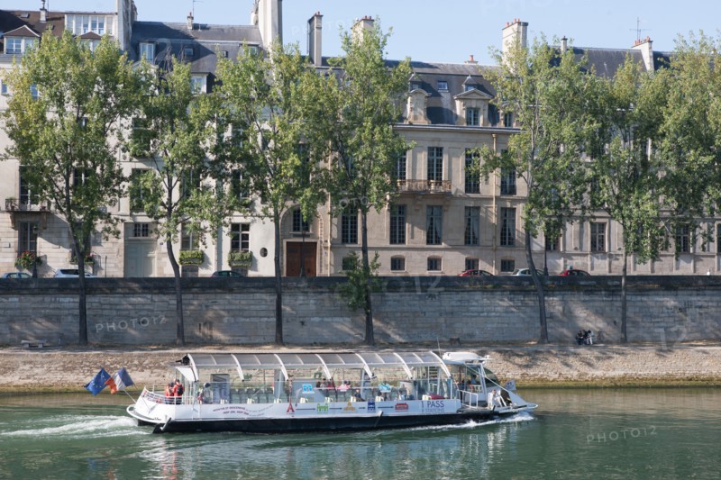 The Ile Saint-Louis in Paris