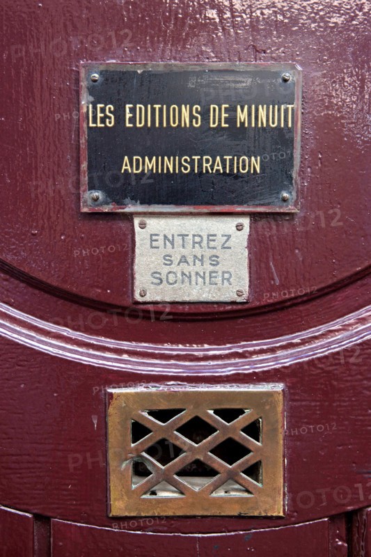 6 rue Bernard Palissy, Editions De Minuit