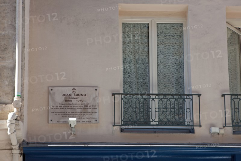 36 rue Du Dragon, Hôtel où vécut Jean Giono
