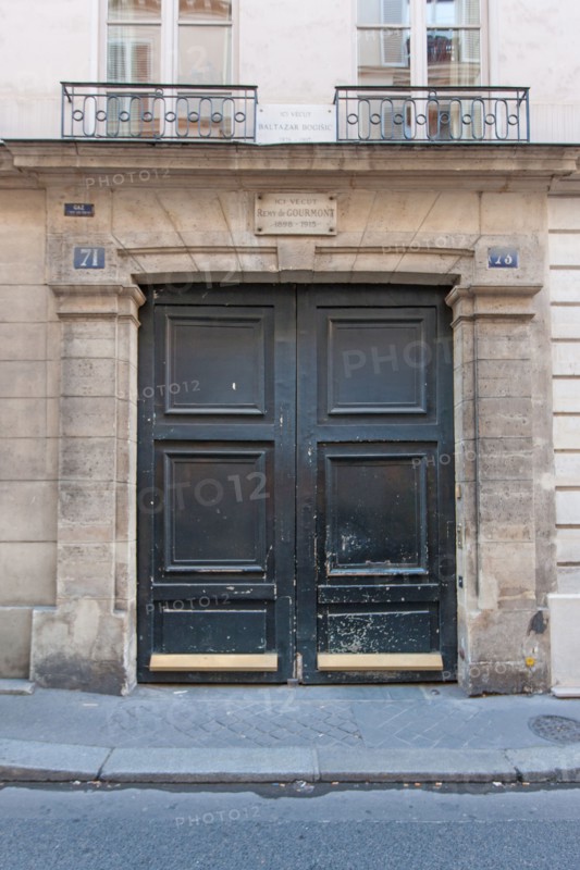 71 rue Des Saints Peres, Remy De Gourmont y vécut