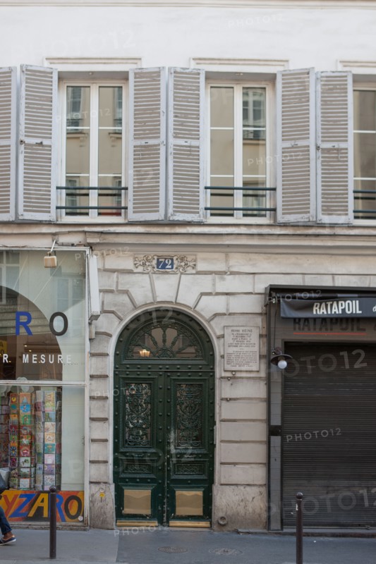 Building where lived Henri Heine