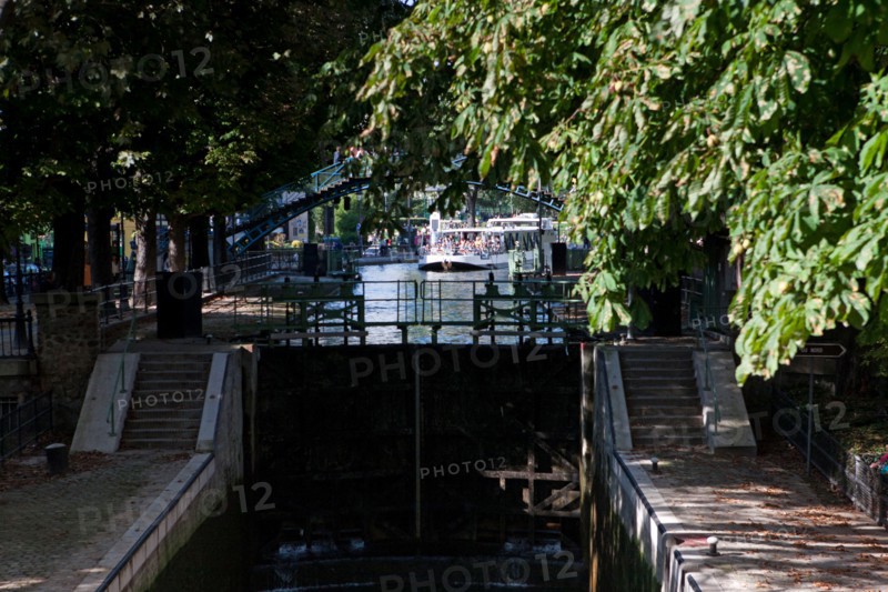 Canal Saint Martin, Passerelle