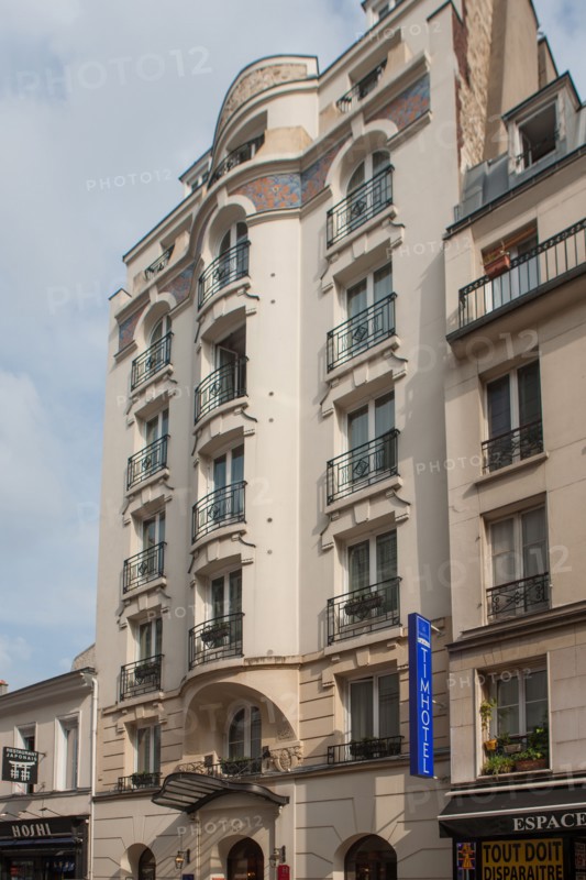 11 bis rue de la Gaîté, Hôtel De Bretagne (TimHôtel) fréquenté Par Simone De Beauvoir